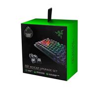 Razer Doubleshot PBT Keycap Upgrade Set para teclados mecánicos y ópticos: Compatible con diseños estándar 104/105 de EE. UU. y Reino Unido - Classic Black