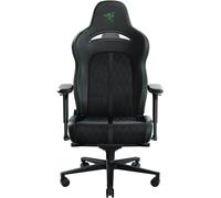 Razer Enki Pro - Silla de juego con piel sostenible para un confort de asiento durante todo el día (arco lumbar integrado, inclinación reactiva, respaldo acolchado de doble densidad) Verde, Standard