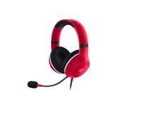Razer Essential Duo Bundle for Xbox -Auriculares con Cable y Cargador rápido para mandos de Xbox (Diafragmas de 50 mm, Almohadillas FlowKnit de Espuma viscoelástica Transpirable, Carga rápida) Roja