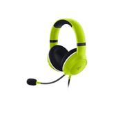 Razer Essential Duo Bundle for Xbox -Auriculares con Cable y Cargador rápido para mandos de Xbox (Diafragmas de 50 mm, Almohadillas FlowKnit de Espuma viscoelástica Transpirable, Carga rápida) Lima