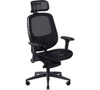 Razer Fujin Pro - Silla gaming totalmente ajustable con malla transpirable duradera (Tecnología de inclinación sincronizada con control de la tensión de inclinación, Apoyo lumbar 2D) Negro