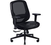 Razer Fujin - Silla gaming con malla transpirable duradera (Tecnología de inclinación sincronizada con 130 grados de reclinación, Apoyo lumbar regulable en altura, Reposabrazos acolchados en 3D) Negro