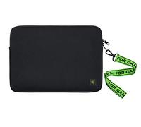 Razer Funda de Neopreno para portátil de 13 Pulgadas, Resistente a los arañazos y al Agua, Forro Interior Acolchado, Alfombrilla de ratón abatible, Color Negro clásico (RC21-01440100-R3M1)