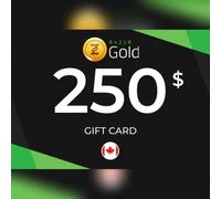 Razer Gold Gift Card 250 CAD Key - CANADA