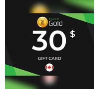 Razer Gold Gift Card 30 CAD Key - CANADA