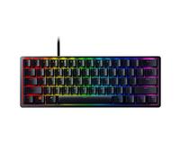 Razer Huntsman Mini 60% Teclado para Juegos: interruptores de Teclado rápidos - Interruptores ópticos clicy - Iluminación RGB Chroma - Teclas PBT, Memoria incorporada, Negro clásico