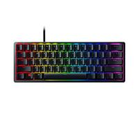 Razer Huntsman Mini (Interruptor Rojo) - Teclado Compacto 60% para Videojuegos con interruptores lineales rápidos opto-mecánicos (PBT, Cable USB-C extraíble) QWERTZ, diseño alemán, Negro