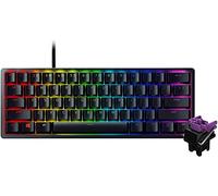 Razer Huntsman - Mini teclado para videojuegos (conmutadores ópticos Clicky Optical Switches), iluminación RGB (disposición estadounidense - QWERTY)