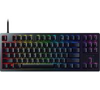 Razer Huntsman Tournament Edition (Interruptor Rojo) - Teclado para Juegos sin Llave (Teclas Ópticas-Mecánicas Lineales, Teclas PBT de Doble Disparo) Intl. Diseño US (ISO) | Negro