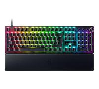 Razer Huntsman V3 Pro - Teclado óptico analógico para Deportes electrónicos, Snap Tap & Rapid Trigger (Modo de Disparo rápido, Control Giratorio Multifuncional, Tapas de Teclas PBT Doubleshot)