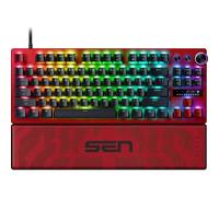 Razer Huntsman V3 Pro Tenkeyless 8 kHz Sentinels Edition - Teclado TKL para Juegos de PC - HyperPolling a 8 kHz - Interruptores ópticos analógicos - Snap Tap - Rapid Trigger - QWERTY USA