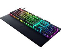 Razer Huntsman V3 Pro Tenkeyless 8KHz - Teclado para juegos de PC TKL - HyperPolling - Interruptores ópticos analógicos - Actuación 0.1-4.0 mm - Snap Tap - Disparador rápido - Diseño QWERTZ UK | Negro