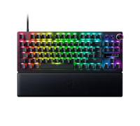 Razer Huntsman V3 Pro Tenkeyless - TKL - Teclado óptico analógico de Deportes electrónicos con Cierre a presión y Modo de liberación rápida (ajustes a Bordo, Rueda multifunción y Botones de Control