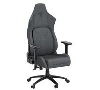 Razer Iskur Fabric - Silla de juego premium con soporte lumbar incorporado (silla de escritorio/oficina, polipiel multicapa, acolchado de espuma, cojín para la cabeza)