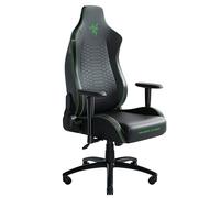 Razer Iskur X - Silla ergonómica para juegos (Silla de escritorio / silla de oficina, diseño ergonómico, piel sintética multicapa, acolchado de espuma de alta densidad) Verde