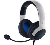 Razer Kaira X - Auriculares de juego con cable para PlayStation 5 + PC + Mac + Switch + Móvil (controladores de 50 mm, micrófono cardioide, control de volumen) Negro y Blanco