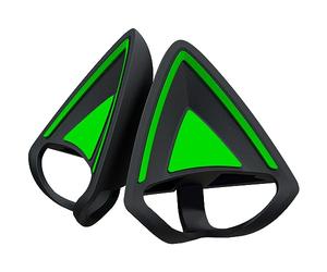 Razer Kitty Ears V2: Clip-on Kitty Ears for Headsets, Gaming Headphones - Universal Fit - Versatile, Adjustable Straps - Lightweight Sillicone - Durable & Comfortable - Classic Black