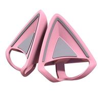Razer Kitty Ears V2 - Universal Fit Clip-on Kitty Ears for Headsets (Clip-on Kitty Ears, Versatile, Adjustable Straps, 26g Lightweight Premium Silicone) Quartz