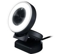 Razer Kiyo - Cámara de transmisión con anillo de luz (cámara web USB, vídeo HD 720p, 60 FPS, compatible con Open Broadcaster Sofware, Xsplit, autofoco, clip de cámara, conexión para trípode) Negro
