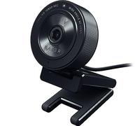 Razer Kiyo X - cámara web Full HD en streaming 1080p 30 fps/720p 60 fps con puesta en punto automático - Opciones de montaje flexibles Compacto y portátil Plug & Play, Negro