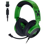 Razer Kraken V4 X - Auriculares con Cable para Videojuegos, Controladores de 40 mm, micrófono cardioide, Cojines de Espuma viscoelástica, iluminación Croma RGB, Cable Tipo C y Tipo A, para PC, Mac,