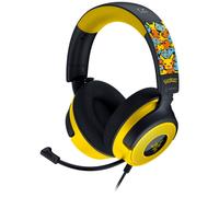 Razer Kraken V4 X Pokémon Kanto Starters Edition Auriculares Gaming USB Amarillo
