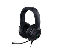 Razer Kraken X USB - Auriculares Gaming con sonido envolvente digital (ultraligeros, sonido envolvente, micrófono cardioide plegable, controladores de 40 mm personalizados) Negro