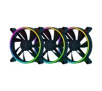 Razer Kunai Chroma Hydraulic RGB LED PWM Performance Fan (120mm)- Ventiladores hidráulicos aRGB PC (conecten 8 Ventiladores, Controladores de Ventilador PWN) 1 Ventilador, Black, RC21-01810200-R3M1