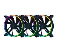 Razer Kunai Chroma Hydraulic RGB LED PWM Performance Fan (120mm)- Ventiladores hidráulicos aRGB PC (conecten 8 Ventiladores, Controladores de Ventilador PWN) 1 Ventilador, Black, RC21-01810200-R3M1