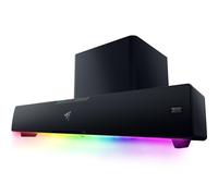 Razer Leviathan V2 Pro - Barra de Sonido para PC Gaming con subwoofer y tecnología AI (Head-Tracking Ai, 3D Surround-Sound, THX Audio, Bluetooth y Conector para Auriculares de 3,5mm) Negro