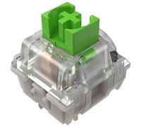 Razer Mechanical Switches - Green Clicky Switch (3 generación, optimizado para juegos, carcasa del interruptor transparente con lente LED, duración de 100 mil pulsaciones, conectores de 3 patillas)