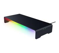 Razer Monitor Stand Chroma - Soporte de Monitor de Aluminio con concentrador USB-C de 4 vías con Chroma RGB (50cm x 21cm x 7,85cm, construcción Robusta, Capacidad de Carga de 20 kg) Negro