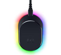 Razer Mouse Dock Pro con Disco de Carga inalámbrica: Carga inalámbrica magnética - Transceptor HyperPolling 4K Hz Integrado - Base Antideslizante - Iluminación Chroma RGB - Negro clásico