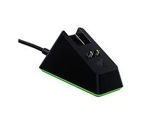 Razer Mouse Dock Chroma - Estación de carga con iluminación RGB para DeathAdder V2 Pro, Viper Ultimate, Basilisk Ultimate, Naga Pro (Estación de carga de ratón magnética, antideslizante) Negro