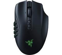Razer Naga V2 Pro - Ratón Inalámbrico para Juegos MMO con Rueda HyperScroll Pro, 3 Placas Laterales Intercambiables, Sensor Focus Pro 30K, Interruptores Ópticos de Ratón Gen-3, Bluetooth, Negro