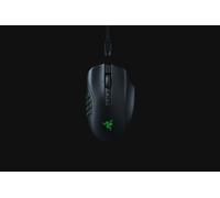 Razer Naga V2 Pro - Ratón Inalámbrico para Juegos MMO con Rueda HyperScroll Pro, 3 Placas Laterales Intercambiables, Sensor Focus Pro 30K, Interruptores Ópticos de Ratón Gen-3, Bluetooth, Negro