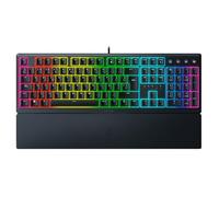 Razer Ornata V3 - Teclado para Juegos de Perfil Bajo (Interruptor Híbrido de Membrana Mecha, Teclas Recubiertas de UV, Reposamuñecas Magnético Suave al Tacto, RGB Chroma) QWERTY Teclado ES | Negro