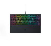 Razer Ornata V3 Tenkeyless - Teclado Gamer Compacto de bajo Perfil (interruptores Meca-Membrane, reposamuñecas magnéticas, Teclas ABS barnizadas a los Rayos UV) Teclado AZERTY | Negro