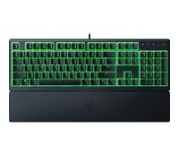 Razer Ornata V3 X Teclado para Juegos de Perfil Bajo(Interruptores de Membrana Silenciosos, Teclas con Recubrimiento UV,Diseño Duradero y Resistente a Derrames, Descanso Ergonómico Diseño US, Negro