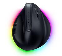 Razer Pro Click V2 Vertical - Ratón inalámbrico ergonómico Vertical para usuarios diestros - Asistencia IA Prompt - Sensor óptico 30K - Windows & Mac (hasta 6 Meses batería, Chroma RGB) Negro