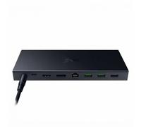 Razer Razer USB4 Dock Base de Conexión 14 Puertos Estación de acoplamiento USB4 compacta con 14 puertos, diseñada para conectar varias pantallas,