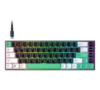 Razer Reclusa X Mini 65% - Teclado mecánico para Juegos con Teclas Intercambiables en Caliente - táctiles Naranjas - Snap Tap - Snap Flex y prioridad de Doble pulsación | Teclado QWERTY US