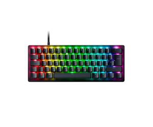 Razer Teclado óptico Huntsman V3 Pro Mini, 60% analógico, deportes electrónicos con botón pulsador y modo de liberación rápida (configuración rápida integrada, esfera multifuncional y especial