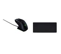 Razer Viper Ultimate: Ratón inalámbrico para juegos Esports con estación de carga + Gigantus V2 XXL Alfombrilla para el ratón para juegos suave para estilos de juego rápidos, microfibra texturizada