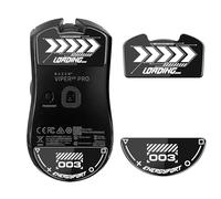 Razer Viper V3 Pro - Patines de ratón para videojuegos, patas de cristal curvadas redondeadas, calcomanías de suela súper rápidas, suaves y duraderas