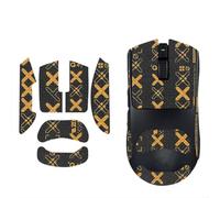 Razer Viper V4 Pro 2026 - Calcomanías antideslizantes para mouse inalámbrico Razer Viper V4 Pro 2026, diseño fácil de despegar sin residuos (negro y dorado)