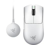 Razer Viper V4 Pro - Ratón Gaming para Esports simétrico inalámbric - Ultraligero 50 g - HyperSpeed Gen-2 con frecuencia de sondeo 8 KHz - Sensor Focus Pro 50K - Rueda de óptica - PC/Mac | Blanco