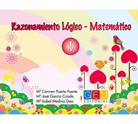 Razonamiento lógico matemático 1 / Editorial GEU/ Recomendado de 3-6 años / Estimula razonamiento lógico matemático / Trabaja conceptos básicos