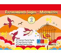 Razonamiento lógico matemático 2 / Editorial GEU/ Recomendado de 3-6 años / Estimula razonamiento lógico matemático / Trabaja conceptos básicos