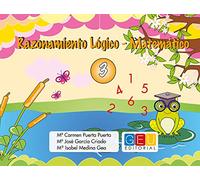 Razonamiento lógico matemático 3 / Editorial GEU/ Recomendado de 3-6 años / Estimula razonamiento lógico matemático / Trabaja conceptos básicos